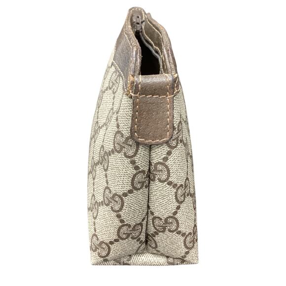 Vintage Gucci Cosmetic Pouch Women’s One Size GG Monogram Brown - Picture 2 of 7